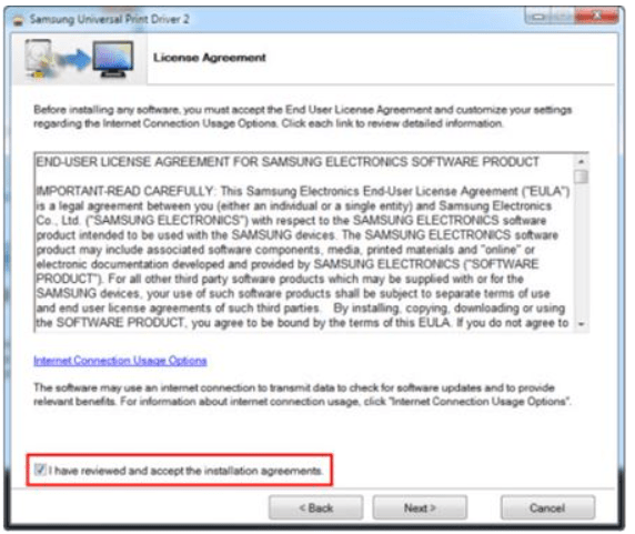 The UPD License Agreement